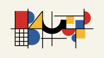 Abstract flat vector illustration for Free Claude Code alternatives (Qwen + DeepSeek harness) — free claude code alter