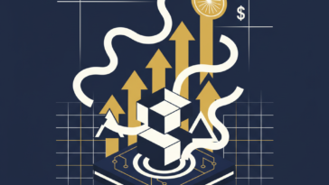 Abstract flat vector illustration for Vibe coding to real MRR challenge — vibe coding make money challenge
